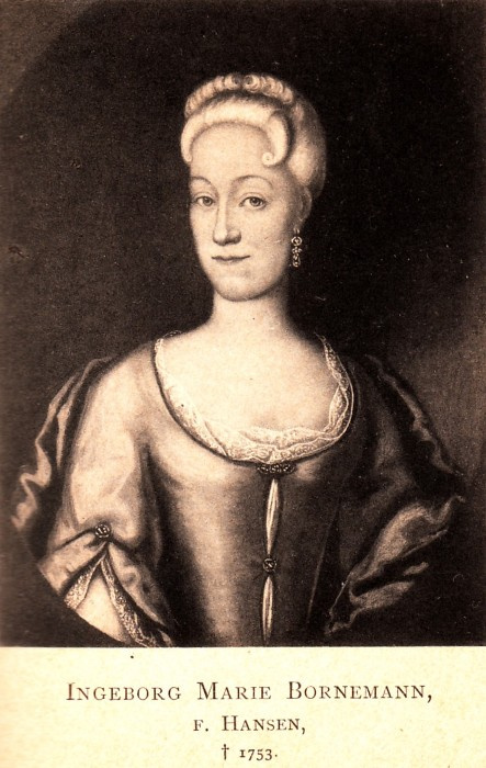 Ingeborg Marie
   Willumsdatter Hansen -1753